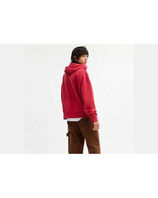 COACH Red Horse And Carriage Hoodie
