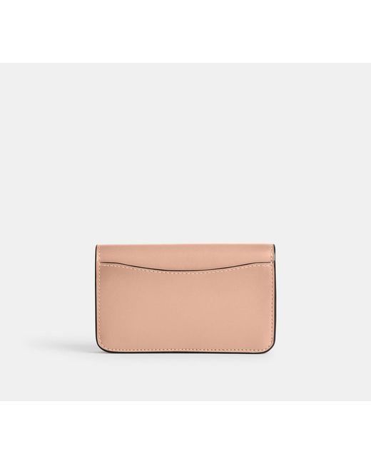 COACH Black Essential Slim Card Case