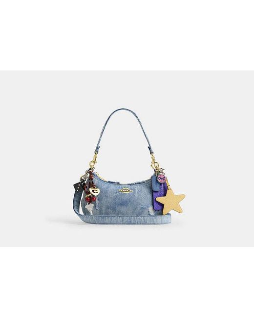 COACH Black Teri Shoulder Bag