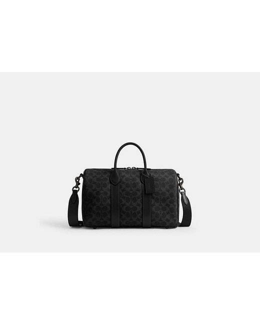 COACH Black Compass Bag 35