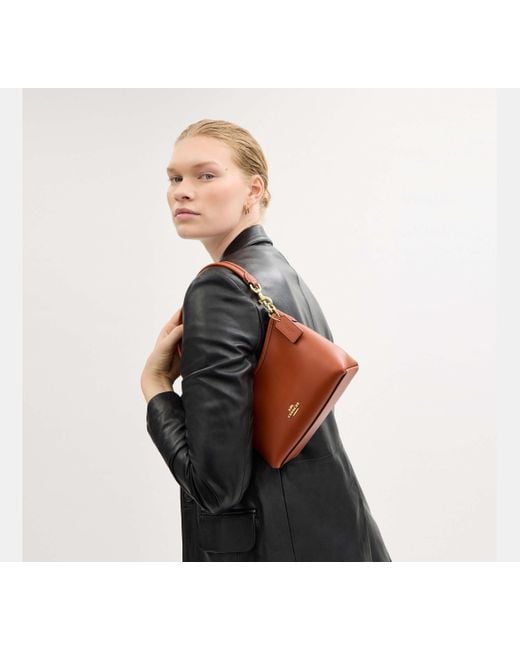 Borsa A Tracolla Piccola Laurel di COACH in Black