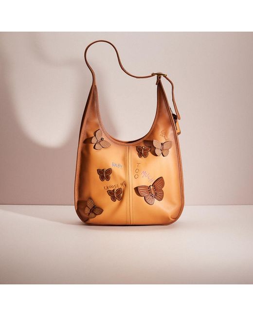 COACH Upcrafted Ergo Shoulder Bag 33 in Orange Lyst