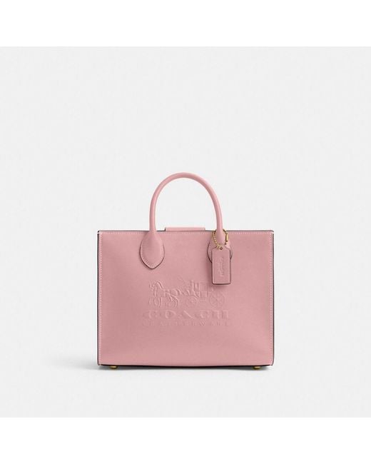 COACH Pink Ace Tote 26