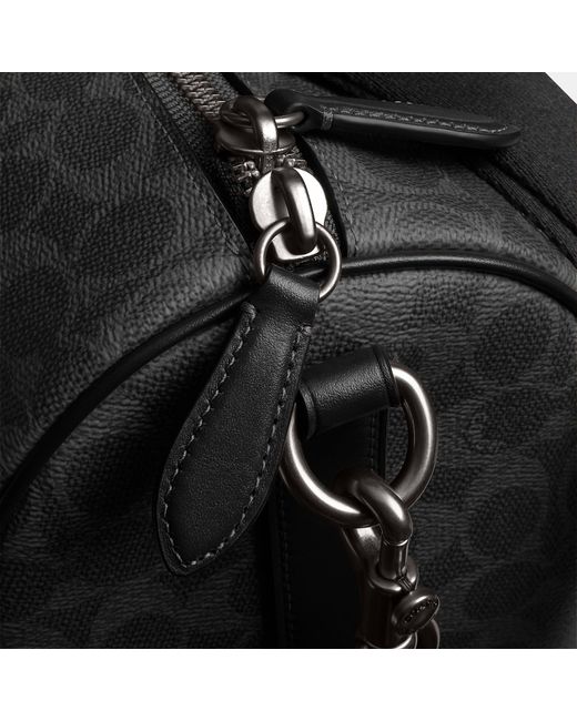 COACH Black Compass Bag 35