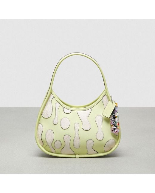 COACH Green Ergo Bag With Lava Appliqué In Upcrafted Leather