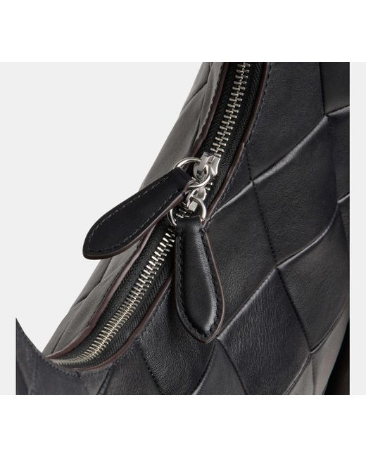 COACH Black Alter/Ego Large Crescent Shoulder Bag