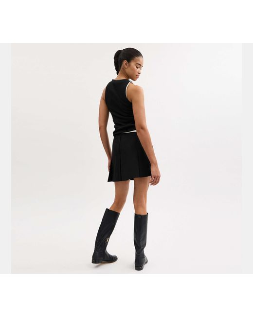 COACH Black Tank Top