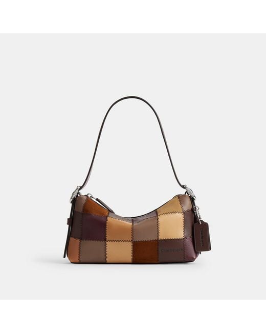 Coachtopia Brown Alter/Ego Small Slouchy Shoulder Bag