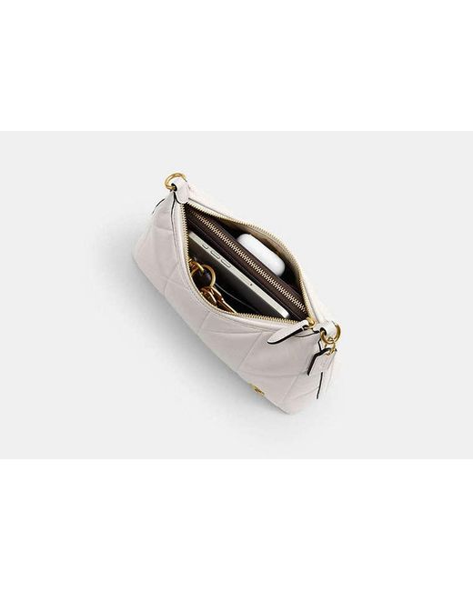 COACH Black Juliet Shoulder Bag 25 With Quilting