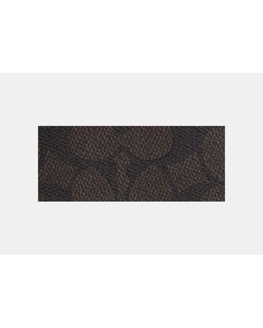 COACH Black Nolita 19 In Signature Canvas
