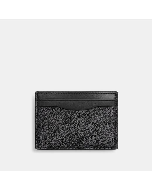 小物 COACH Money Clip Zip Wallet Black COACH® | Money Clip Zip