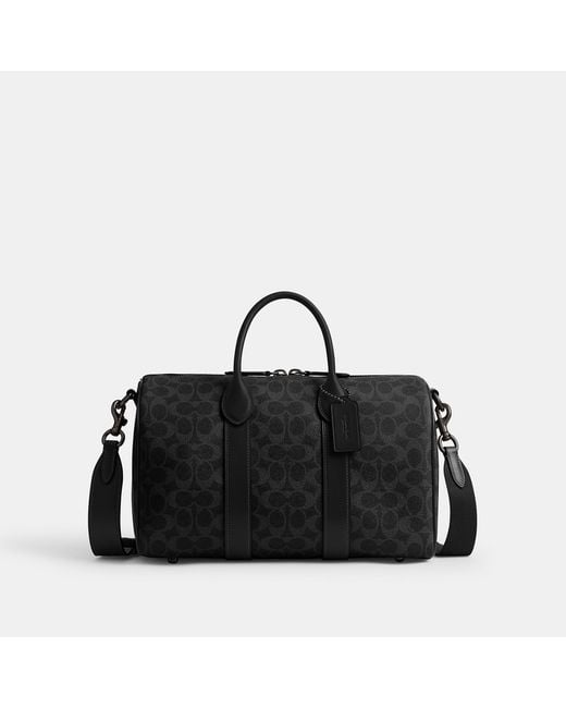 COACH Black Compass Bag 35