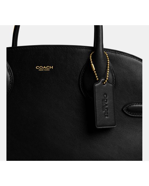 COACH Black Soft Empire Carryall Bag 40