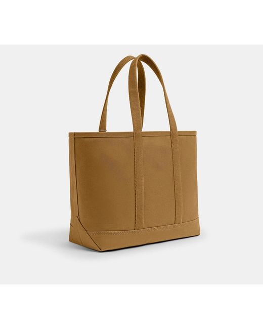 COACH Black Utility Tote Bag for men
