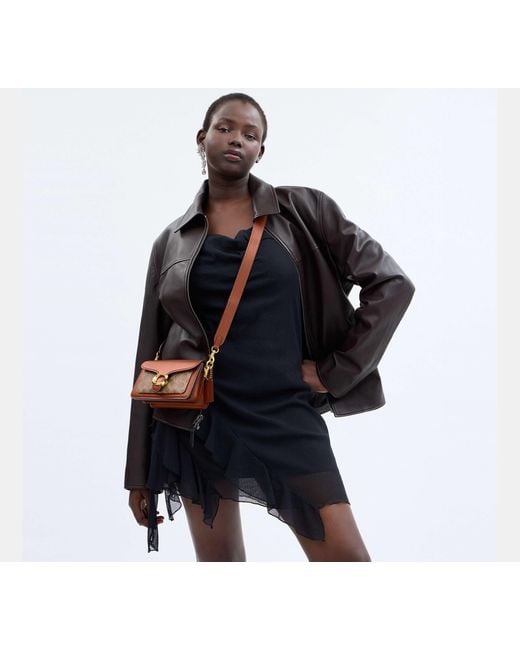 COACH Black Tabby Shoulder Bag 20