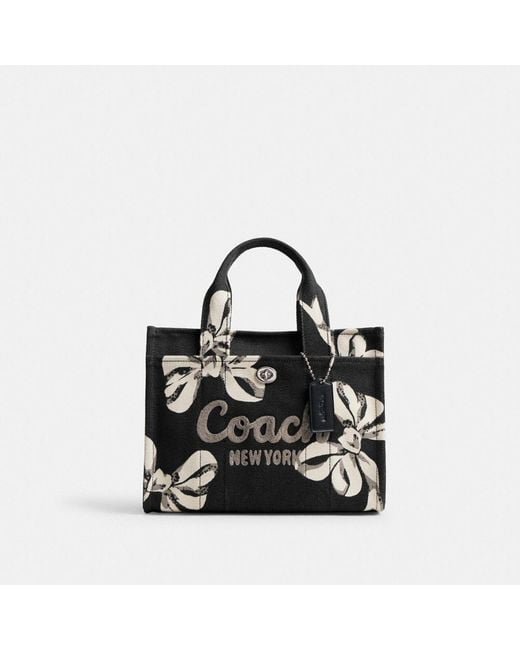 【Coach】Gallery Tote Bag With Bow Print ◆国内発送◆ Coach】Gallery Tote Bag With Bow Print ◇国内発送◇