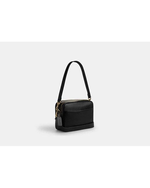 COACH Black Carey Crossbody Bag