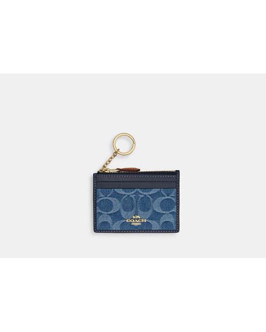 COACH Black Mini Id Case