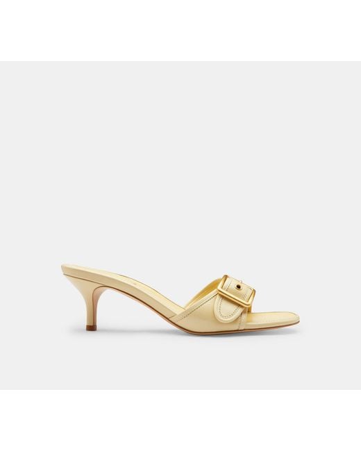 COACH Black Margot Sandal
