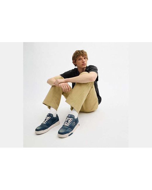 COACH Blue Soho Sneaker for men