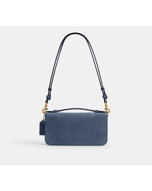 COACH Black Elora Top Handle Crossbody Bag