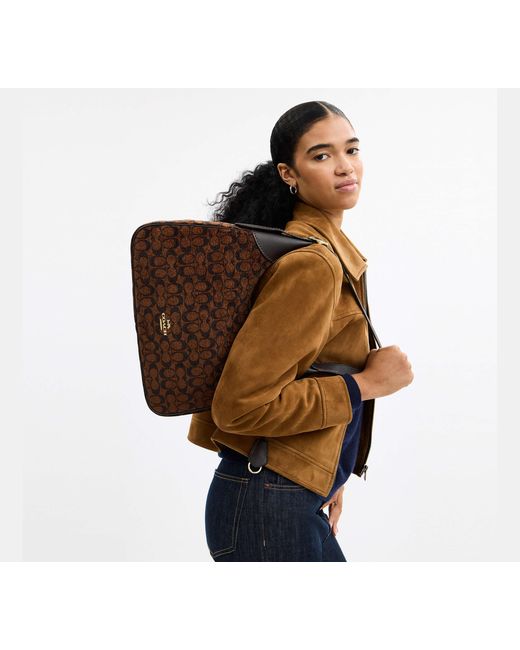 COACH Black Ella Shoulder Bag