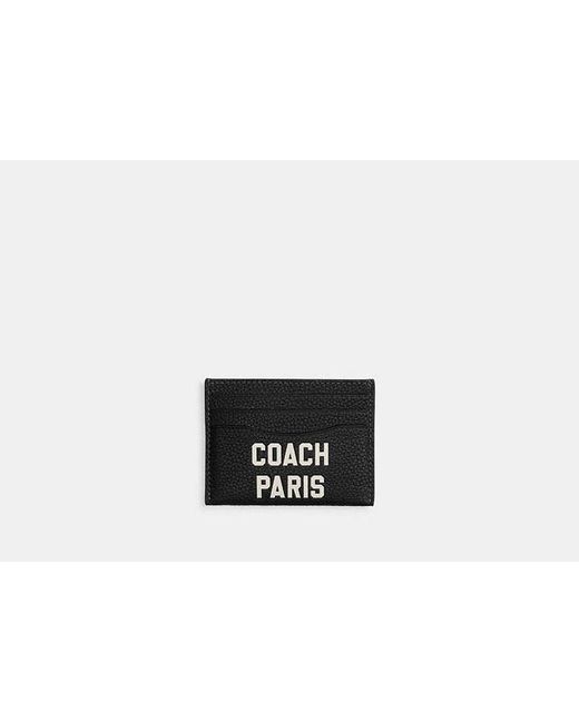 COACH Kartenetui Mit Paris Für Männer in Black für Herren