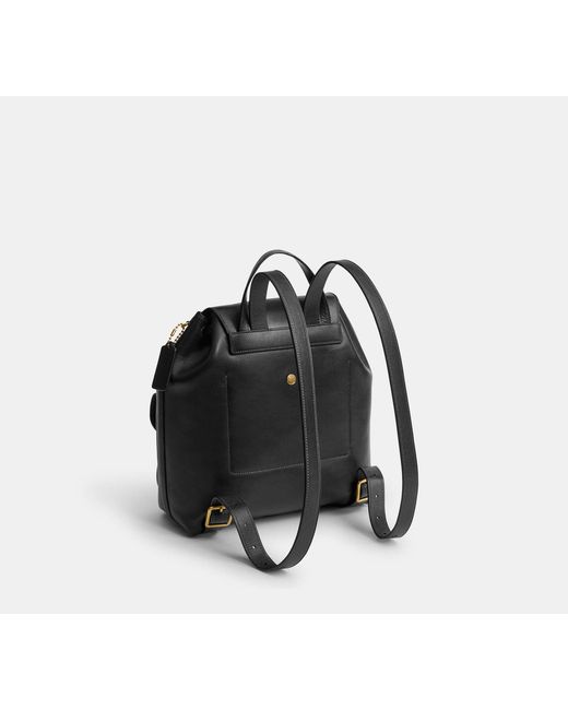 COACH Black Crosby Backpack 28