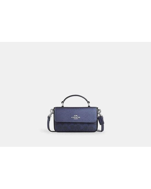 Borsa di COACH in Blue