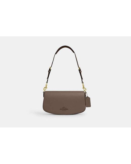 COACH Black Andrea Shoulder Bag