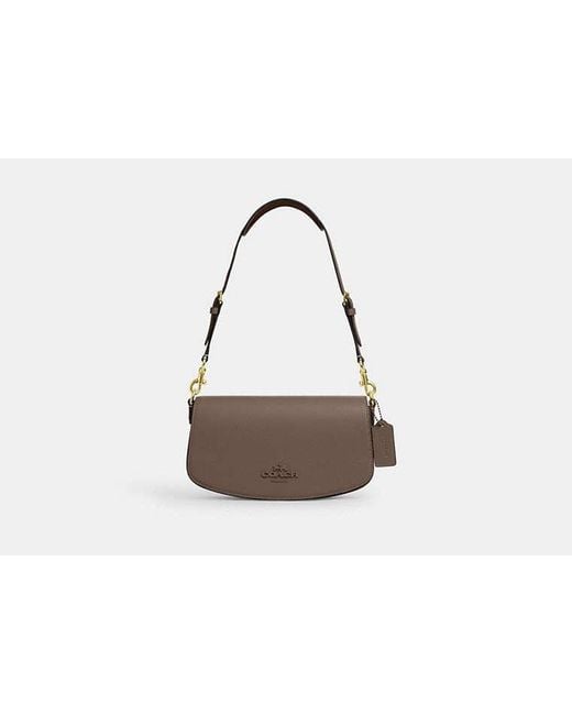 COACH Andrea Shoulder Bag in Black | Lyst