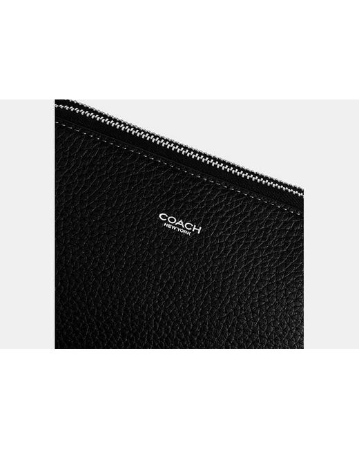 COACH Black Clinton Crossbody Bag for men