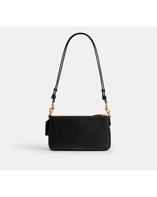 Borsa A Tracolla Audrey di COACH in Black