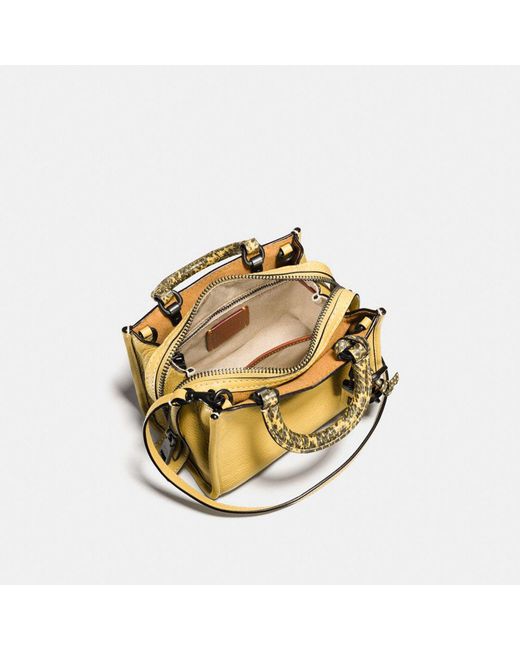 COACH Rogue 17 In Colorblock Leather 