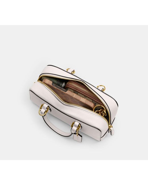 COACH Black Bowery Satchel 22