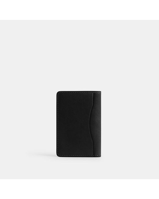 COACH Black Card Wallet for men