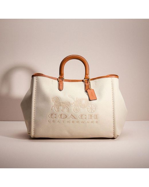 COACH Natural Restored Reese Tote