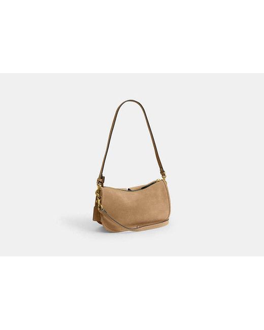 Sac Waverly À Double Fermeture Turnlock COACH en coloris Black