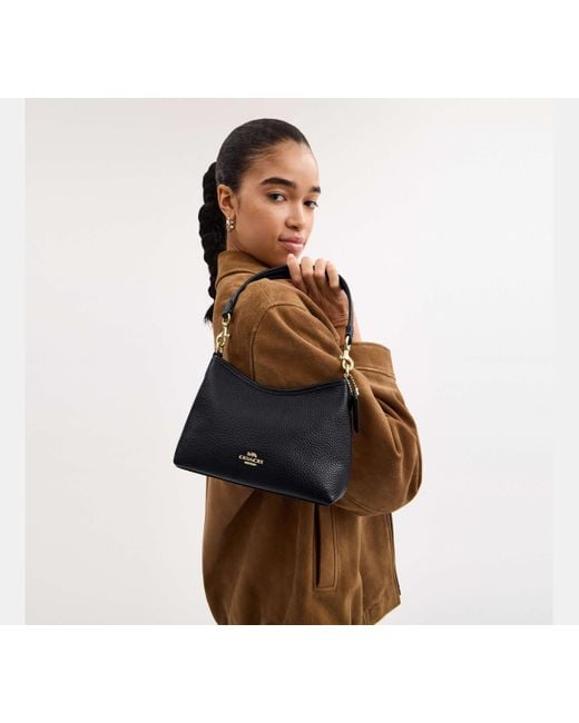 COACH Black Laurel Kleine Schultertasche