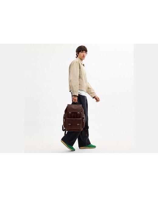 Sprint Backpack COACH pour homme en coloris Brown