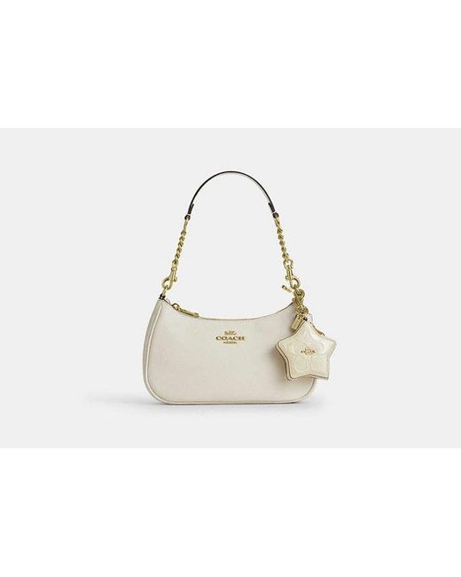 COACH Black Star Bag Charm