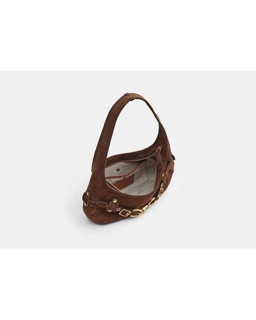 COACH Black Belted Ergo Shoulder Bag