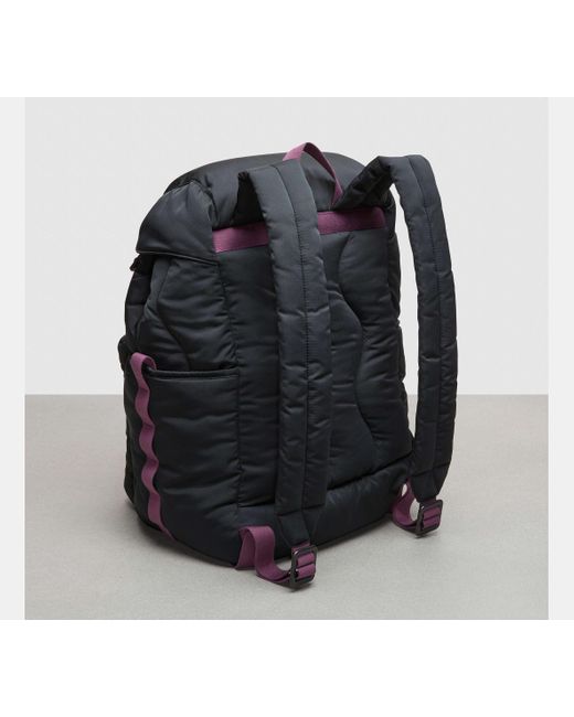 COACH Black Coachtopia Loop Backpack