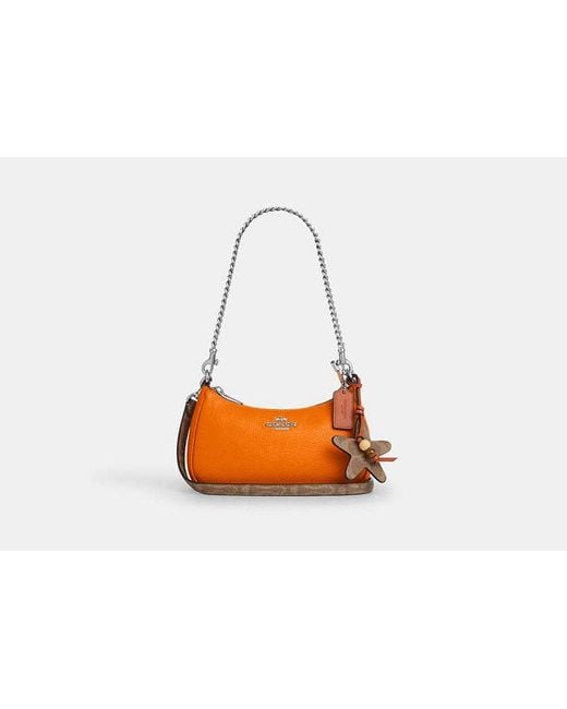 Mini Borsa A Tracolla Teri Con Ciondolo A Stella di COACH in Black