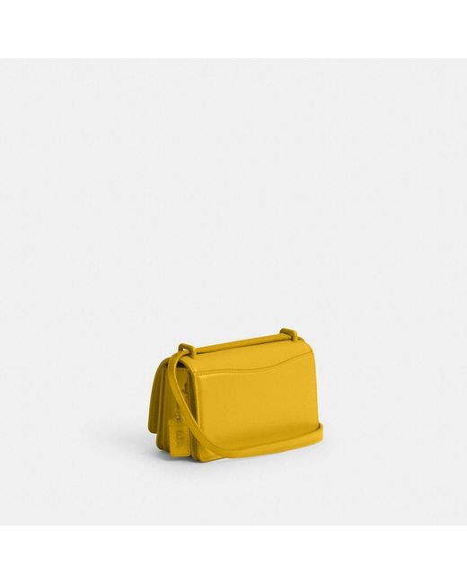 COACH Yellow Bandit Crossbody Bag