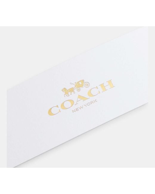 COACH Black Holiday Card Set