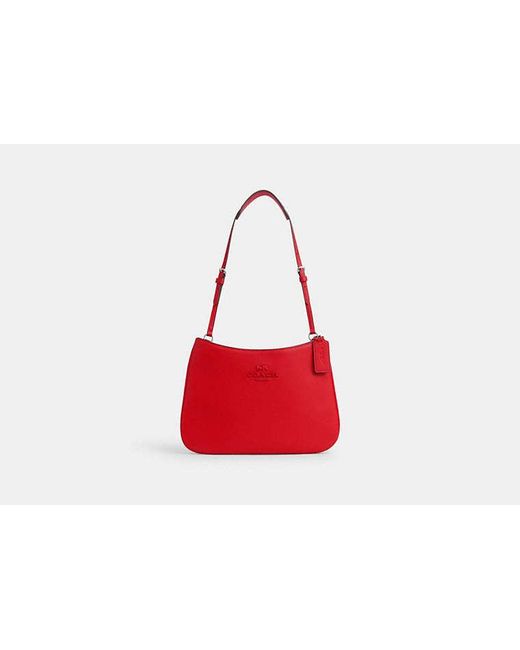 COACH Red Penelope Shoulder Bag