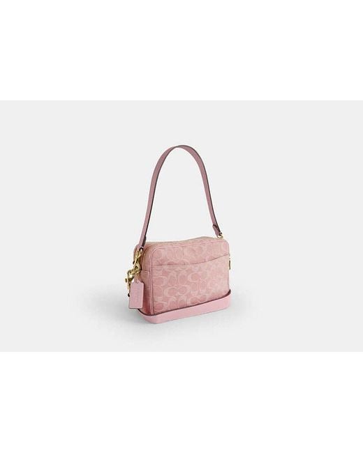 COACH Black Carey Crossbody Bag