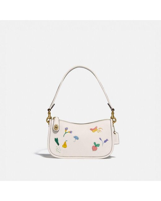 COACH Swinger 20 With Garden Embroidery Lyst