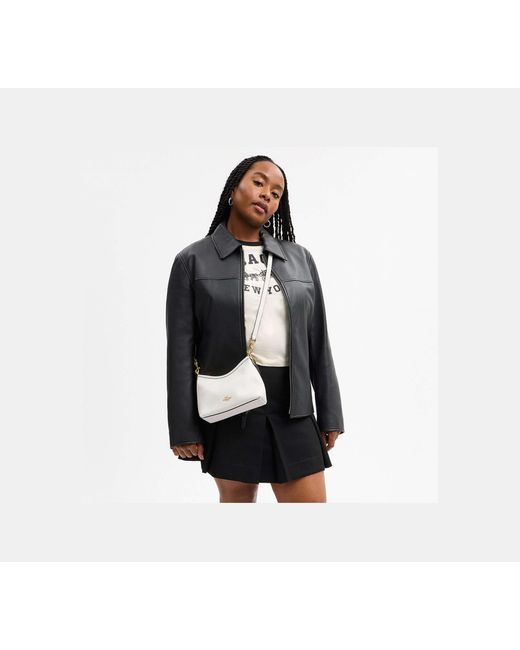 COACH Black Laurel Small Shoulder Bag